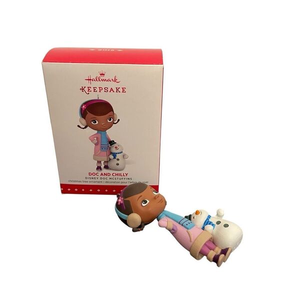 Hallmark Other - Hallmark Keepsake Disney Doc McStuffins Doc & Chilly Ornament 2015